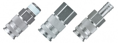 27KAIW21MPN Rectus 27KA Coupling Single Shut Off 1/2'' BSPP Female