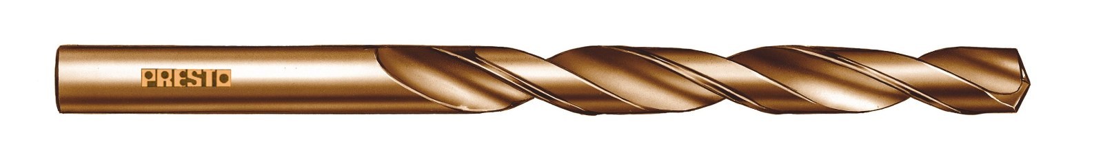 Presto HSSECo8 Industrie-Spiralbohrer DIN 338 Heavy Duty, 0,3 - 20,0 mm AUSWAHL