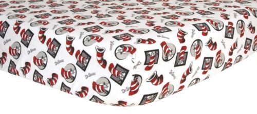 Dr. Seuss Franela Gatos y Gatitos Ropa de cama de vivero