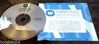 Warner Promo Only UK CD Sampler 1994 RARE REM GREEN DAY TOM JONES JACKSON BROWNE
