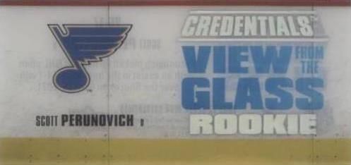 2021-22 Upper Deck Credentials - Scott Perunovich #VG-17