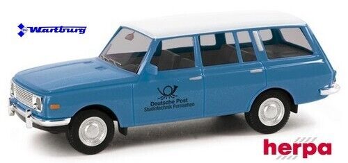 Wartburg 353 66 Tourist "Deutsche Post / Fernsehen- Herpa -