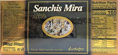 Sanchis Mira Turron de Yema 200 grs. (7oz.)