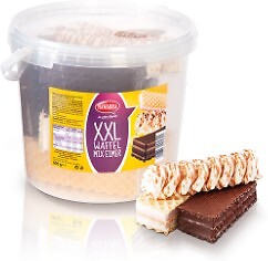 Nawarra Xxl Waffelmix Eimer Mit Kakaohaltiger Und WeiÃEr Glasur 600g