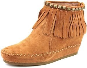 Botas de cuero de ceniza para mujer