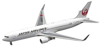 Hasegawa 1/200 model kit Japan Airlines Boeing 767-300ER Winglet