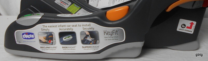 Chicco KeyFit and KeyFit 30 Infant Car Seat Base in Black/Grey LTX578 New