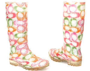 Coach Rubber Boots for Women