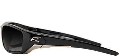 Edge Eyewear TSRG216 Reclus Safety Glasses, Black with Polarized Gradient Lens