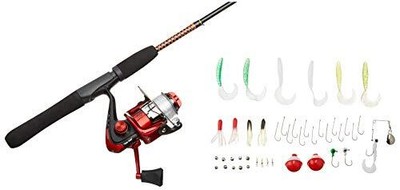 Ugly Stik 5’ Complete Spinning Kit Fishing Rod and Reel Spinning Combo Ugly T...
