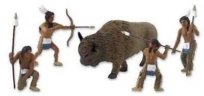 NEW Woodland Native American Hunt Train Scenery N/HO SP4344