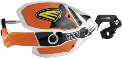 Cycra Ultra Probend CRM Wrap Around Handguards White/Orange 7/8 1CYC-7407-22X