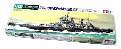 Tamiya Military Model 1/700 War Ship Battleship PRINCEofWALES Scale Hobby 31615