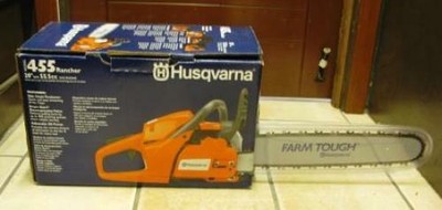 Husqvarna Model 455 Rancher Chain Saw - NEW in Box