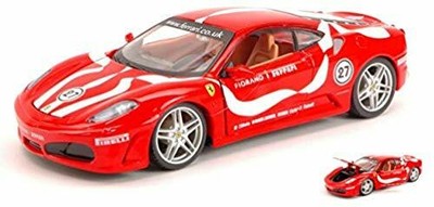 Burago BU26009R Ferrari F430 FIORANO 2005 N.27 Red 1:24 MODELLINO Die CAST Model