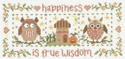 10% Off Imaginating, Inc. counted x-stitch chart - Owl Wisdom