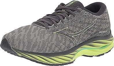 Мужские кроссовки Mizuno Wave Rider 26, Ultimte Grey/Lime, 8.5 D Medium US