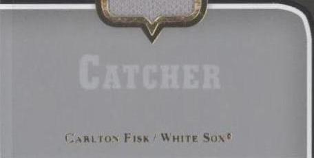 2007 Ultimate Collection - Carlton Fisk #SM-CF