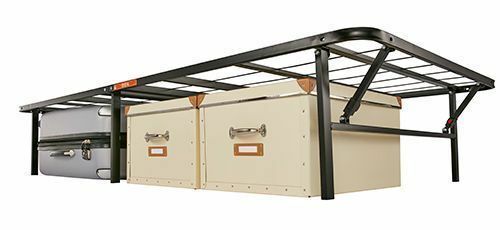 Queen Size Platform Bed Frame Mattress Foldable 18 Inch Metal Steel Heavy Duty