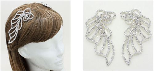 Vintage Crystal & Stone Hair Stick | eBay display picture 3