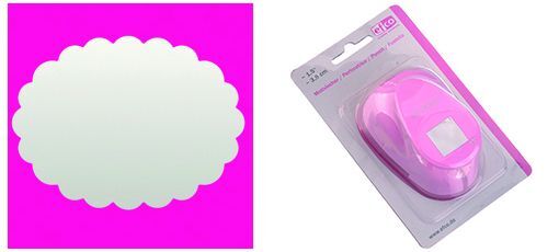 efco Stanzer S Oval gezahnt ~ 1,6 x 1,2 cm