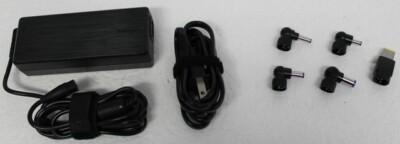 Targus APA110US- Universal Laptop Power Adapter 90W - Black (5 tips Included)