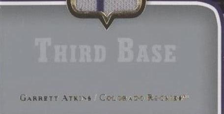 2007 Ultimate Collection - Garrett Atkins #SM-GA