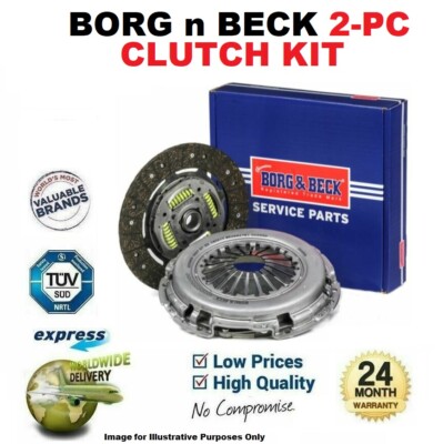 BORG n BECK 2PC CLUTCH KIT for VW SCIROCCO 2.0 TDI 2010-2017