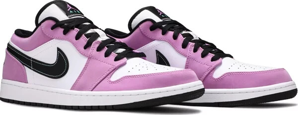 violette Nike Air Jordan 1 Low SE Violet Shock Size 8.5 model CK3022