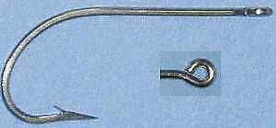 Mustad 3407DT-6/0-5 #6/0 Oshaughnessy Haken Verzinntes 3407DT 5CT