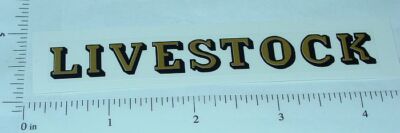 Tonka 1950-54 Livestock Semi Sticker TK-058