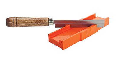 Zona Mini-Miter Box & Razor 32 TPI Saw - Hobby Razor Saw Set - #35251