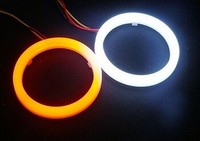 COPPIA ANGEL EYES ANELLO LED DIAMETRO 130MM SMD 3528 IN TUBO 13 CM
