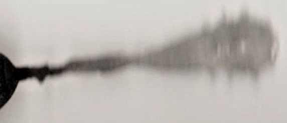 New Westminster Indian Brave Canada Sterling SILVER Souvenir Spoon Brit Flag SUN