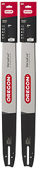 2 Pack Oregon 203VXLGD025 VersaCut  Guide Bar 20''