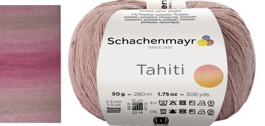 (150€/1kg) Schachenmayr Tahiti Color 7646 malaga Farbverlauf Baumwolle Cotton