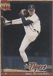 1991 Topps Micro - Mike Henneman #641