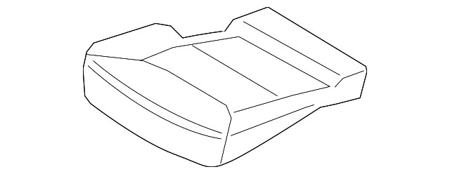 Genuine Ford Cushion Cover MB5Z-7863804-NC