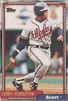 1992 Topps Micro - Terry Pendleton #115