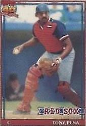 1991 Topps Micro - Tony Pena #375