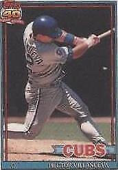 1991 Topps Micro - Hector Villanueva #362