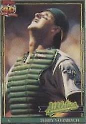 Topps Micro 1991 - Terry Steinbach #625