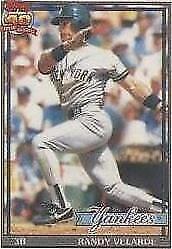 1991 Topps Micro - Randy Velarde #379
