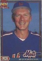 Topps Micro 1991 - Bud Harrelson #261