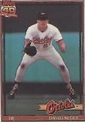 1991 Topps Micro - David Segui #724
