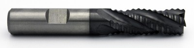 3/4'' 4 Flute 1-5/8'' LOC Cobalt ALTiN Coarse Pitch Roughing End Mill Melin USA