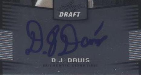 2012 Leaf Metal Draft - D.J. Davis #BA-DJD