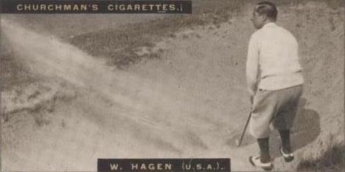 1927 Churchman's Famous Golfers - Walter Hagen #14