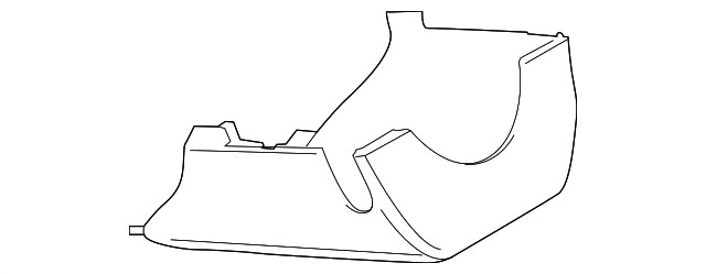 Genuine Ford Shroud Assembly Steering Column EJ7Z-3530-AF