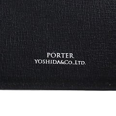 Pre-owned Porter [] Money Clip [plume] 1. Black